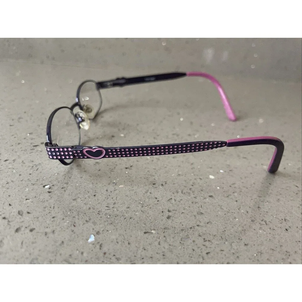 Capri Trendy T18 Purple 44-17-125 Metal Full Rim Eyeglasses Frames ONLY
